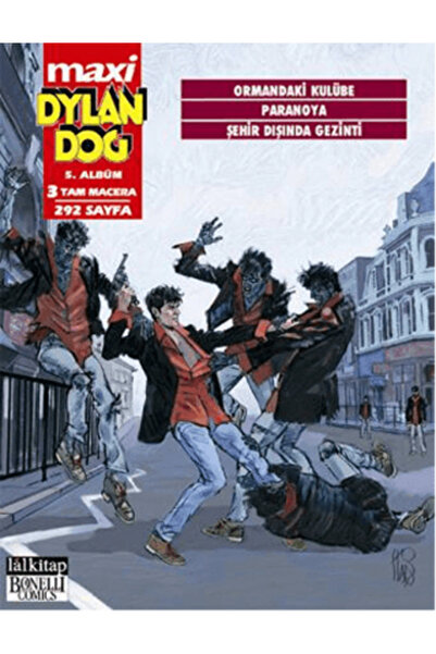 Generic Brand Dylan Dog Maxi Albüm: 5 - Ormandaki Kulübe / Paranoya / Şehir D...