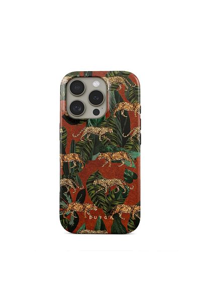 BURGA Phone Case Compatible iPhone 16 PRO MAX Hybrid 2-Layer Hard Shell Silicone Protective Case