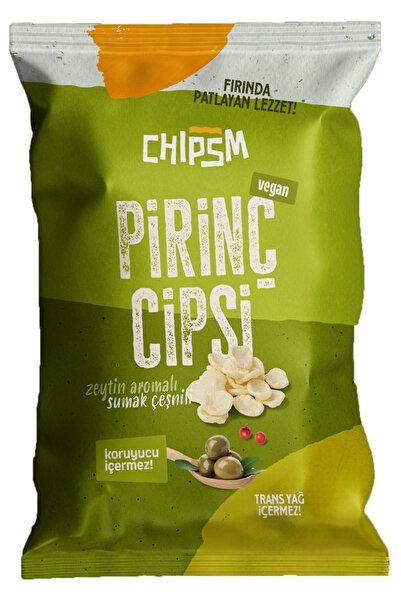 CHIPSM PİRİNÇ CİPSİ ZEYTİN SUMAK 5'Lİ PAKET