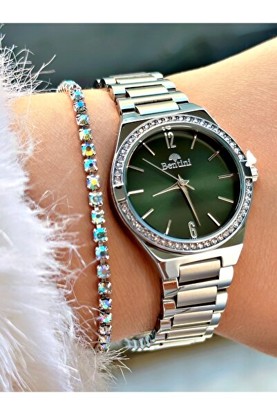 Bentini Women's Wrist Watch with Steel Band - Waterproof, 2-Year Warranty