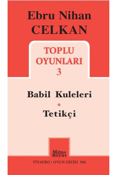 Mitos Boyut Yayınları Ebru Nihan Celkan - Toplu Oyunları 3