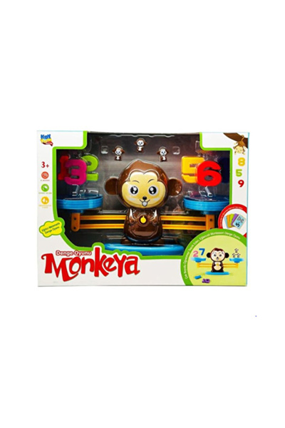 MATMEL 3 قطع من لعبة التوازن التعليمية مونكييا (مع نافذة)