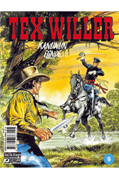 Lal Kitap Tex Willer Sayı 9 - Kanunun Elinde / Mauro Boselli / Lal Kitap / 97...