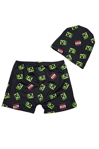 Gadget Gear Erkek Şort ve Bone Mayo Takımı