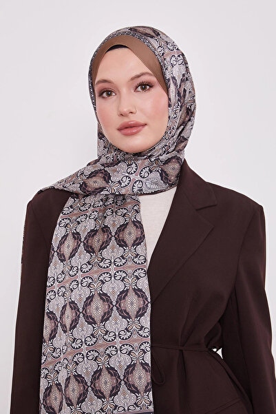 Levidor Reflection Pattern Indian Silk Shawl