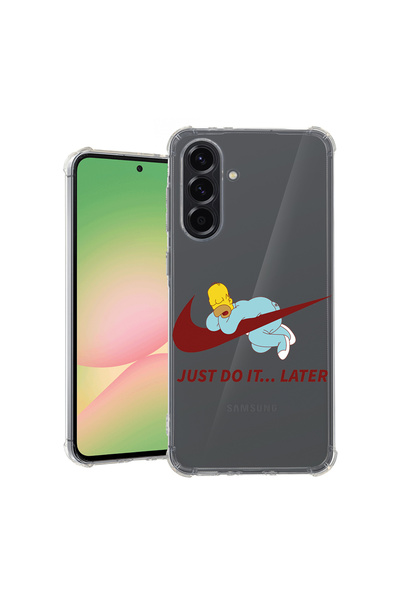 bestcase ® Αντικραδασμική θήκη για Samsung Galaxy S25 Edge, Just Do It Later,...