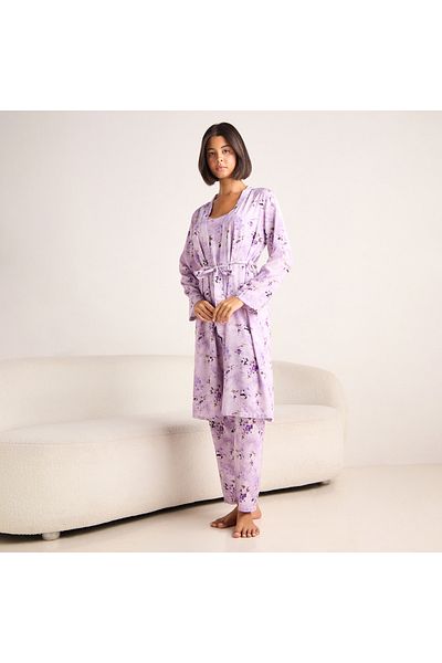 FAV All-Over Print Robe and Pyjama Set
