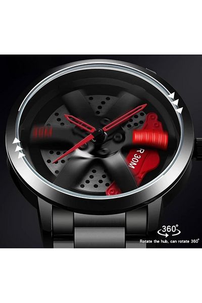 G Sport POLO Steel Inner Dial Rotating Rim Sports Car Model Men's Wrist Watch