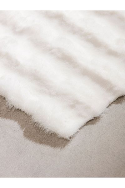 LC Waikiki Ecru Plush Bath Mat 50X80 cm