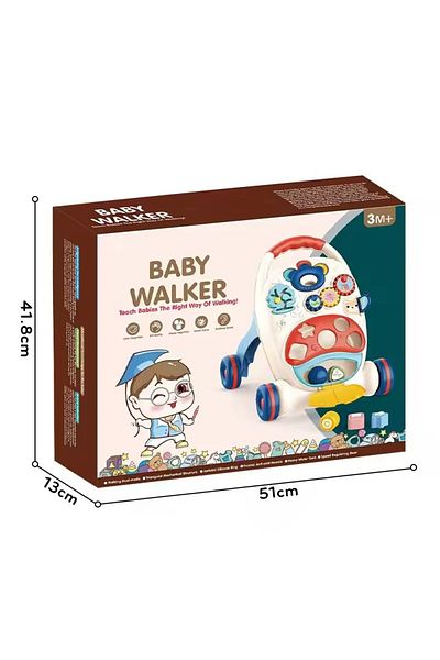 rexa Multifunction Educational Activity Baby Walker Learning Toy