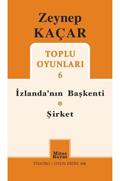 Mitos Boyut Yayınları Zeynep Kaçar Toplu Oyunları 6: İzlanda'nın Başkenti - Ş...