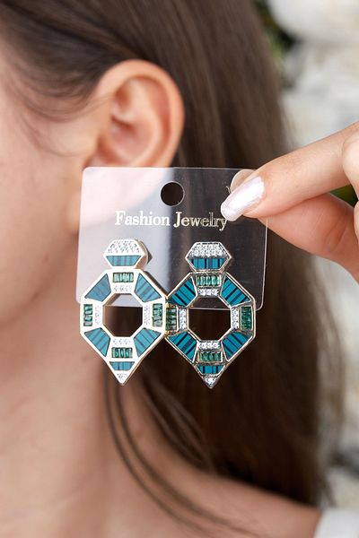 Jack Ferrero Luxury Steel/Not Darkening /Women's Earrings