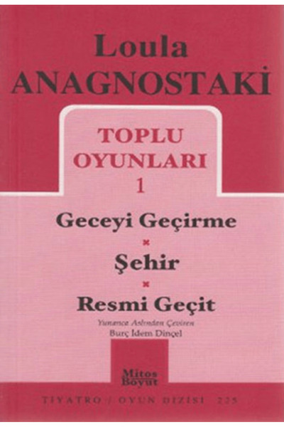 Mitos Boyut Yayınları Toplu Oyunları 1 Geceyi Geçirme / Şehir / Resmi Geçit