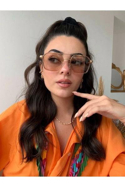 Makro Optik Unisex Gazni Sunglasses Uv400 Protected Gold Black