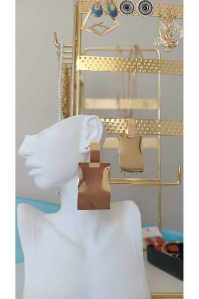 DEROSA JEWELRY&TEXTILES HER KOMBİNE UYUMUYLA GÖZ ALICI DİKKAT ÇEKİCİ ÇELİK ZARA KÜPE