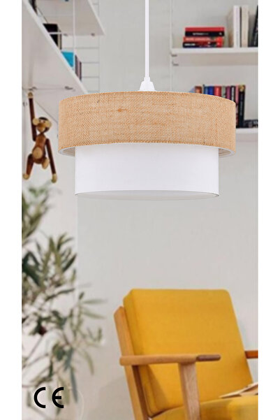 Emg DesiGn Kumaş Başlık 2 Katlı Pasta Avize Yatak Odası Çocuk Odası