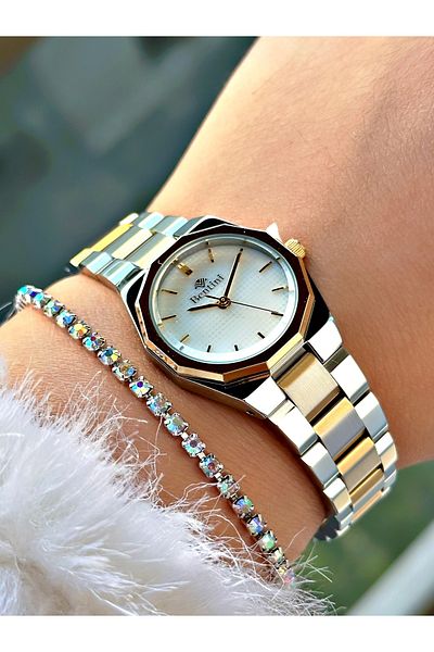 Bentini Women's Wrist Watch with Steel Band - Waterproof, 2-Year Warranty