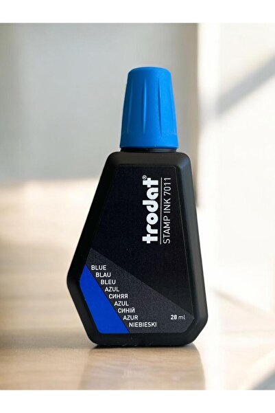 Trodat 7011 MAVİ ISTAMPA MÜREKKEBİ 28 ML