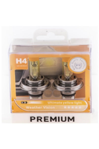 orco Premıum Far Ampulu Takımı 12v H4 60/55w Sarı Işık Yellow (LİMON SARISI H...