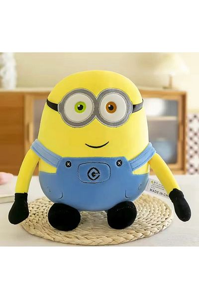rexa Minions Bob Plush Toy – Cute Sleeping Stuffed Animal Pillow for Kids, Toddler Boys & Girls