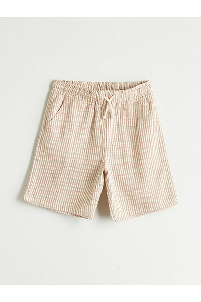 LC Waikiki New Season Elastic Waist Boy's Shorts - S5Rt10Z4