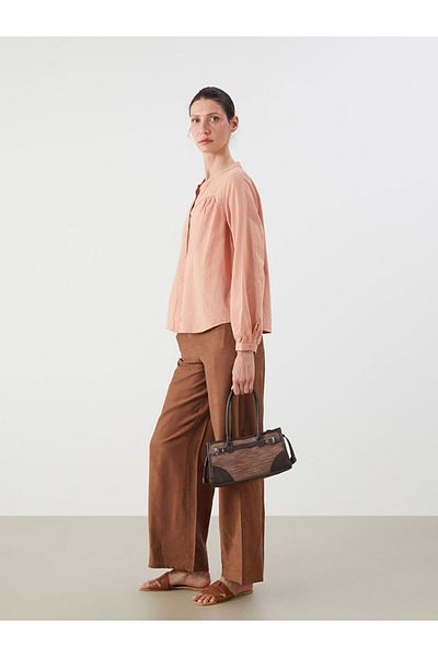 LC Waikiki Brown Women's Shoulder Bag with Detachable Strap