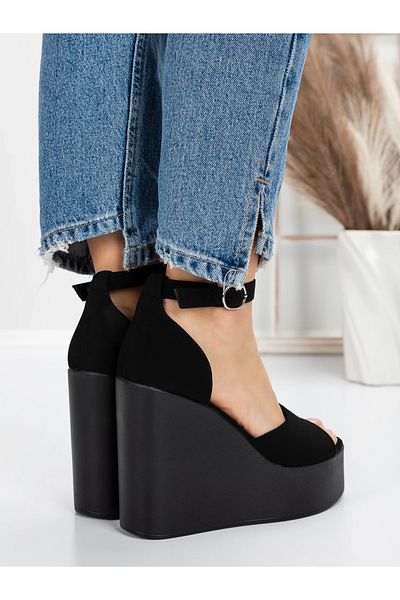 mei Sandale Dama cu Platforma 5SY13 Negru | Mei