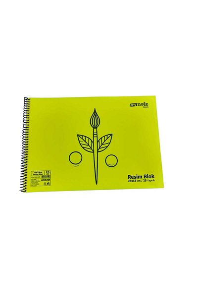 Mynote 25X35 Plastic Cover 25 Leafs Picture Notebook
