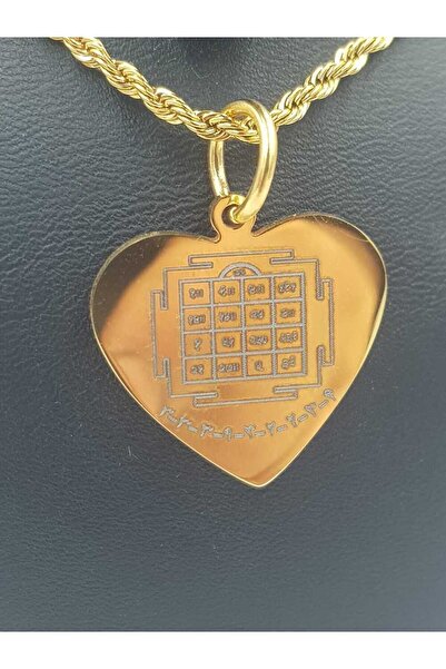 GWOMA Unisex Tılsımlı Aşk Mıknatısı Vashikaran Kalp Model Çelik Kolye