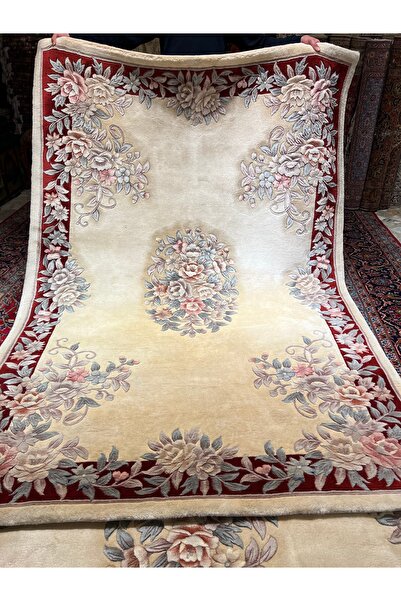 RD RAMAZAN DAĞ EL HALI SANATI El Dokuma Kabartmalı Çin Halısıdır Birinci Sını...