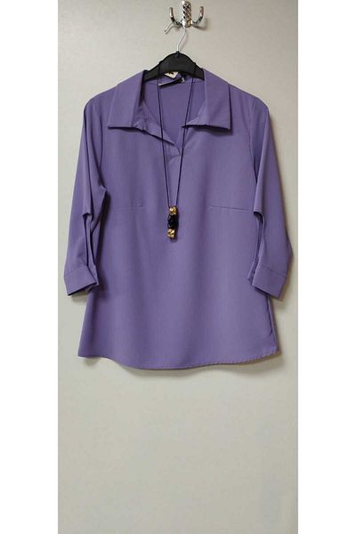 EVRA V-Neck Fakir Sleeve Blouse