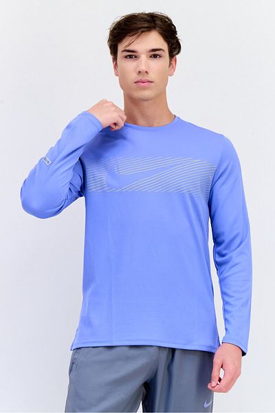 Nike Men Sportswear Fit Short Sleeve Outdoor T Shirt, Blue