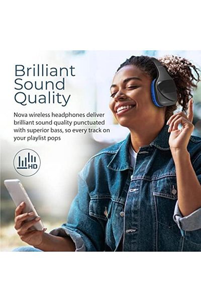 Promate Bluetooth Headphones, On-Ear Wired/Wireless Noise Isolation Headset