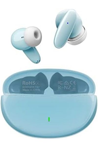 Promate Promate True Wireless Earbuds, In-Ear Bluetooth v5.1 HD Earphones with Mic, IPX5 Water Resistance, 2