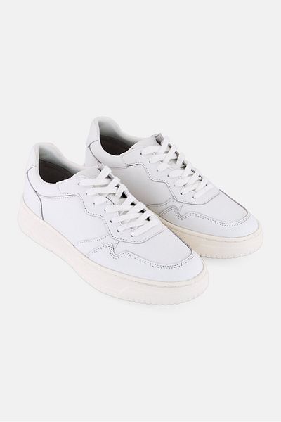 Geox Men U Arvier Lace Up Casual Shoes, White