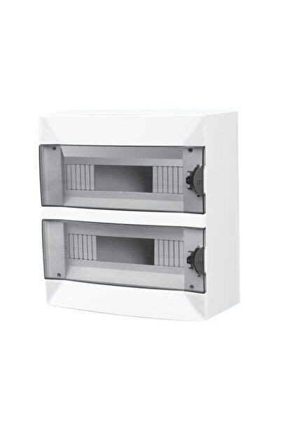 Babacan 24-Piece Surface Mounted Fuse Box White