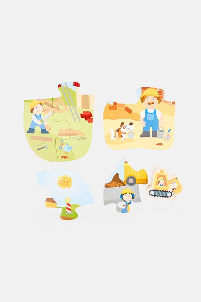 Haba 6 First Puzzles Construction Site