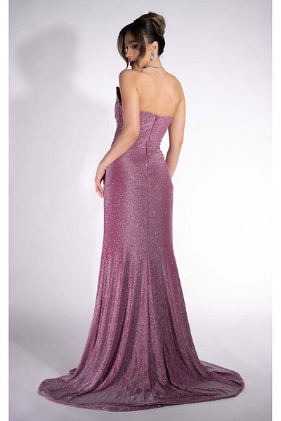 BOGAS Women's Long Pink Dress Taylor