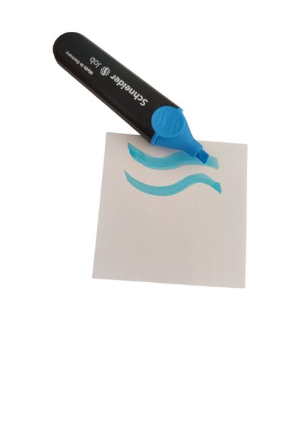 FAMEMUS ACCESSORY Job 150 Highlighter Marker Pen Neon Blue