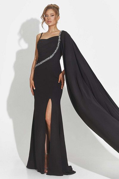 BOGAS Libre Women's Long Black Dress