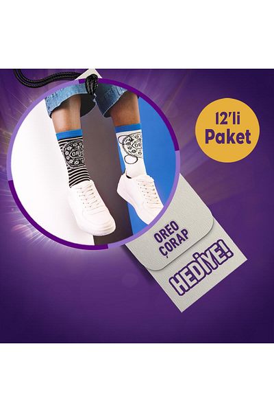 Oreo Oreoseverler Chocolate&Biscuit Package (Oreo Socks Gift)
