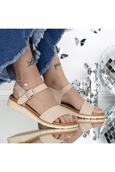 mei Sandale Dama cu Talpa Joasa 3GZ28 Nude-Roz | Mei