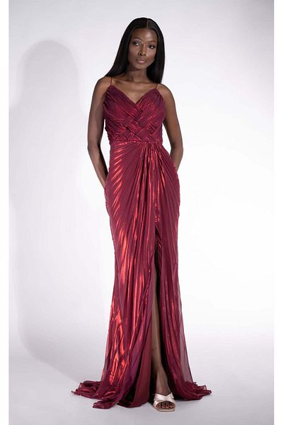 BOGAS Mylanka Women's Long Red Dress