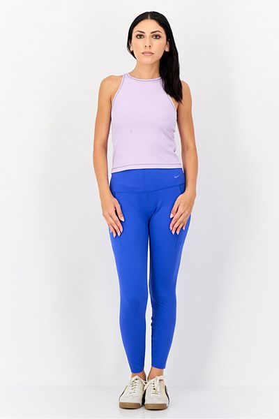 Nike Women Sportswear Fit Brand Logo Training Leggings, Blue