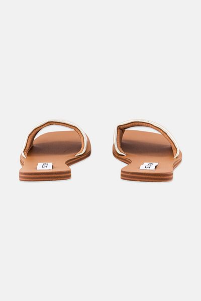 Steve Madden Women Greis Slip On Flats, Gold