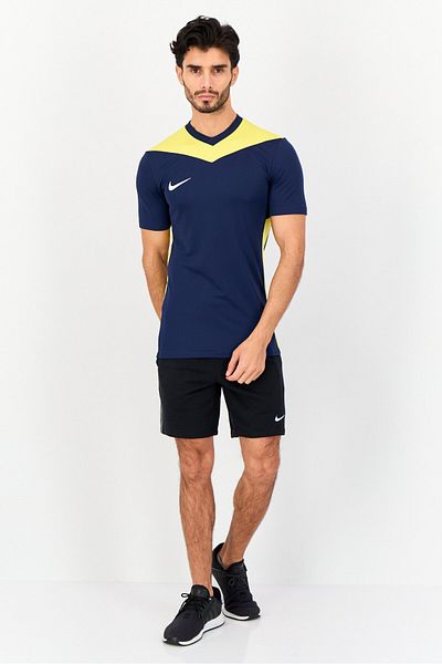 Nike Men Slim Fit Short Sleeve Football Jersey, Navy