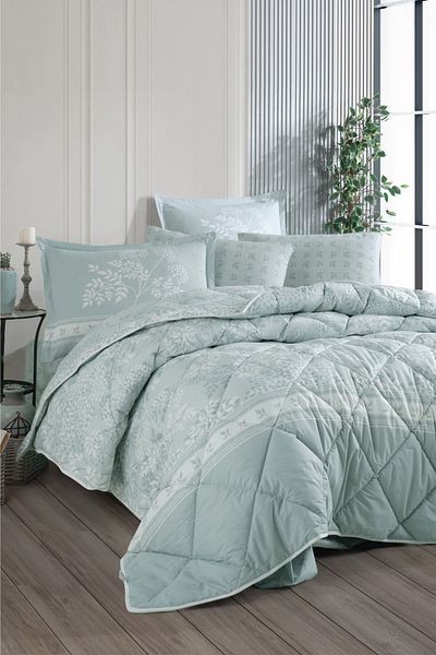 Clasy Ranforce 100% Cotton Sleeping Set Double Devlin
