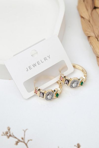Jack Ferrero Luxury Steel/Not Darkening /Women's Earrings