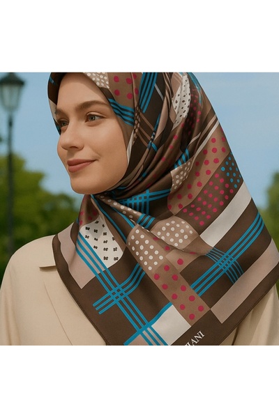 VİZYON 100% Silk Tivil Scarf
