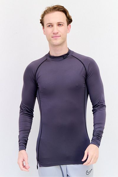 Nike Men Sportswear Fit Long Sleeve Outdoor T-Shirt, Grey